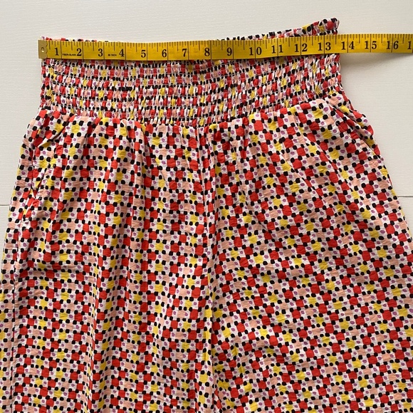 Anthropologie Maeve Multi-color Print Wide Leg Pants Size Small - Picture 10 of 13